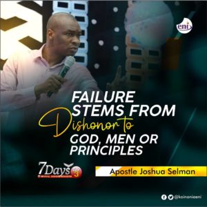 The Law of Honour - Koinonia 2019 Seven Days Revival Day Three with Apostle Joshua Selman Nimmak