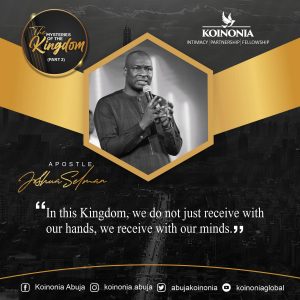 Download The Mysteries of The Kingdom Part Two Koinonia Abuja with Apostle Joshua Selman